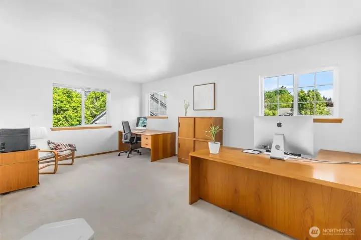 This bonus room/office is the spacious extra room you didn't know you need! So many uses, as it gets fabulous natural light. This bonus room/office is the spacious extra room you didn't know you need! So many uses, as it gets fabulous natural light.