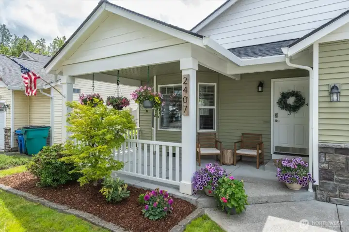 Covered Front Porch