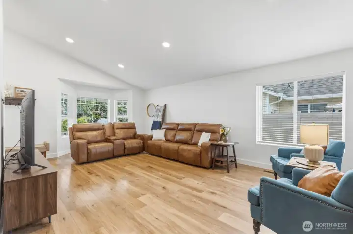 Large Open Living Room Space
