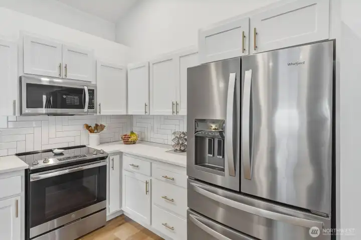 Kitchen w/ Stainless Steel Appliances