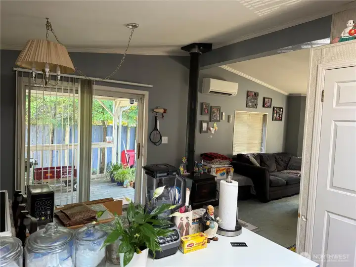 Kitchen, Living Room