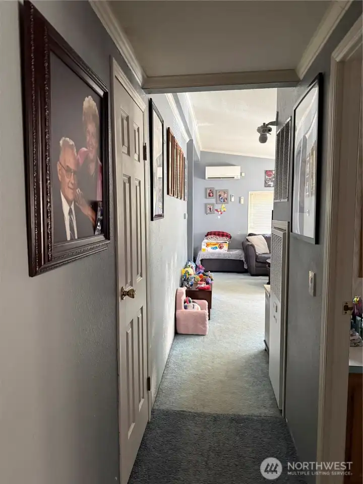 Hallway Facing Livingroom