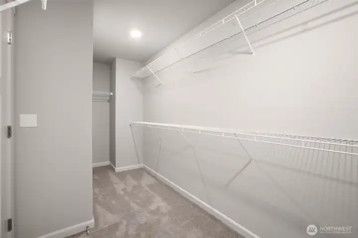 Primary Walk in Closet