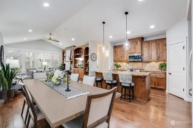 Dining area