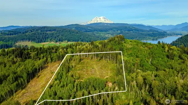 Build your private retreat near Alder Lake!