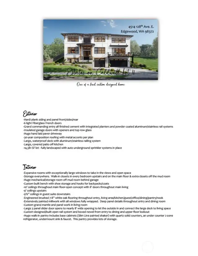 Amenities List pg1