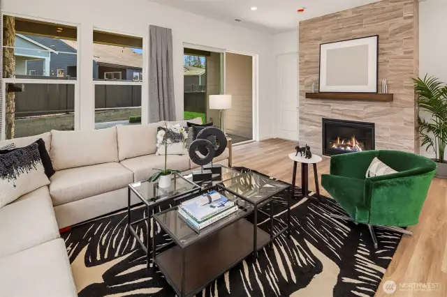 Great room, photos are for illustrative purposes.