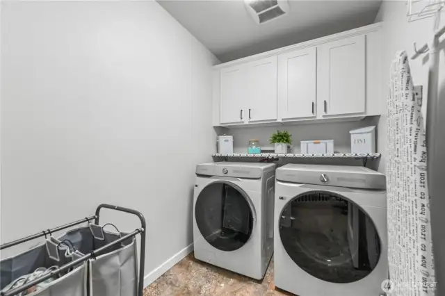 Updated laundry room