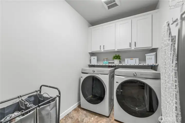 Updated laundry room