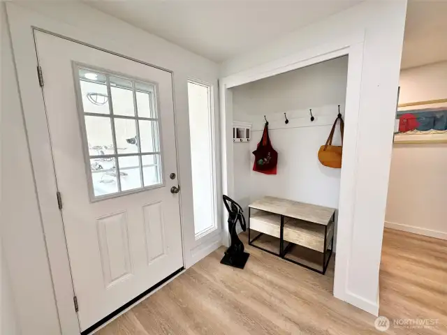 Sweet entry way