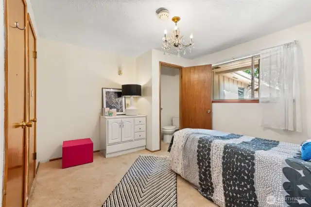Unique opportunity—each bedroom has plumbing for a sink and/or toilet.
