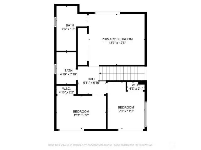 Bed room floor plan