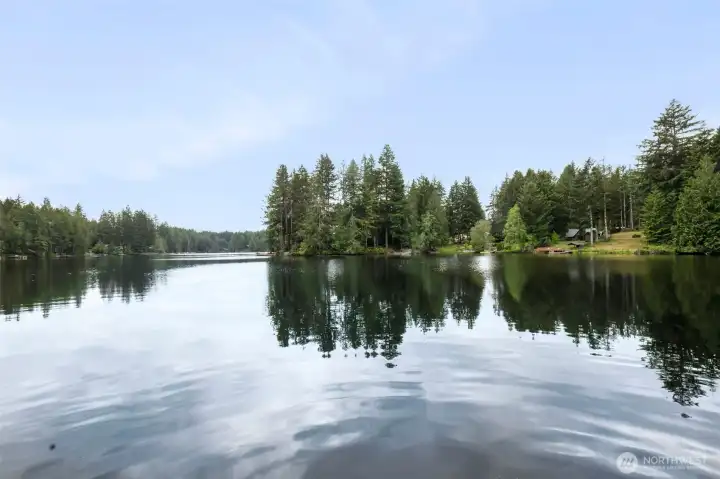 Scenic lake views just steps away.