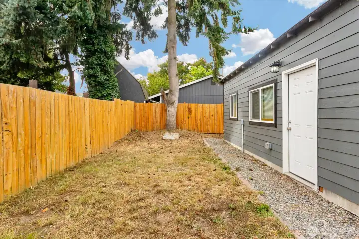 DADU Back Door/Backyard