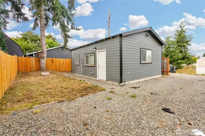 DADU Backyard/Parking