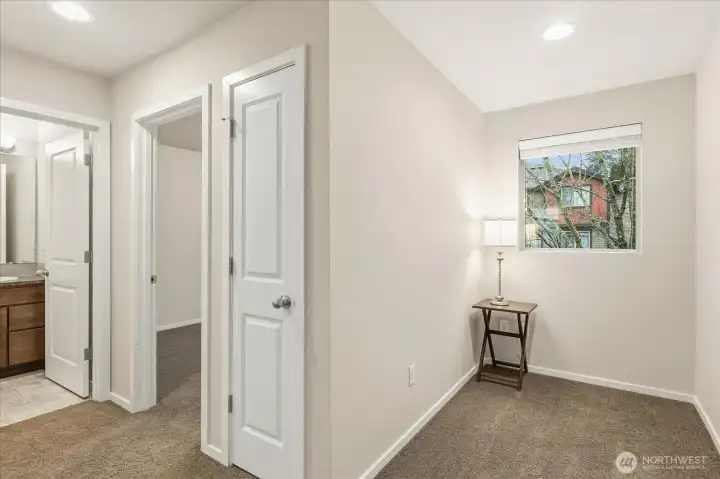 Tech Loft found at the top of the stairs