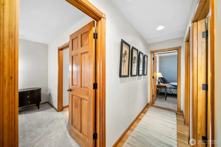 Hallway to bedrooms.