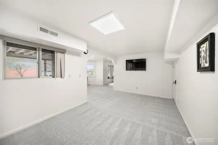 Back section of family room.