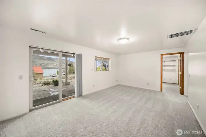 Family room towards additional bedrooms.