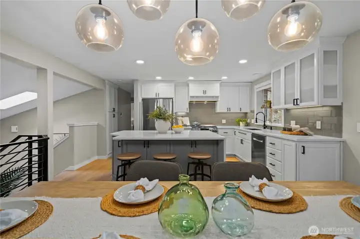 You will love entertaining in this kitchen!