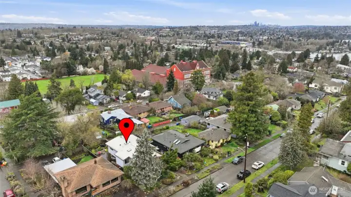 Ideal location. One block to the Rainier Beach Community