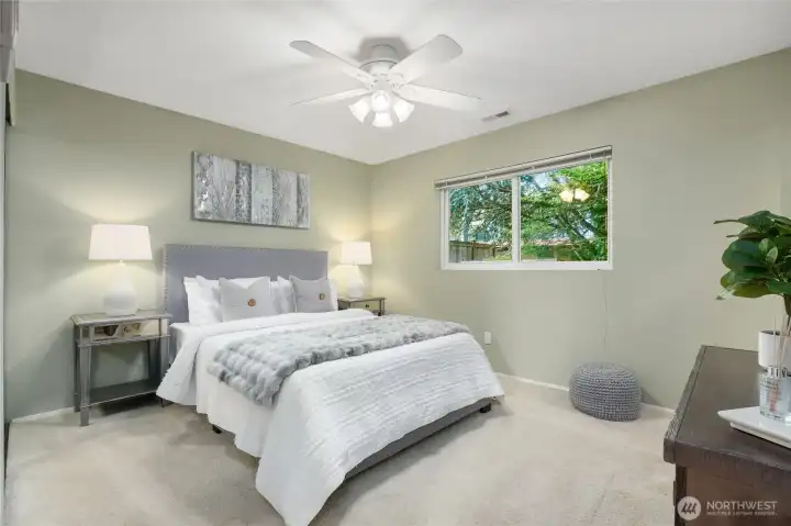 Master Bedroom with in-suite bathroom