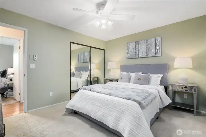 Master Bedroom with in-suite bathroom