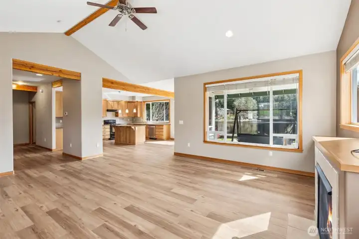 Looking back into the chefs kitchen