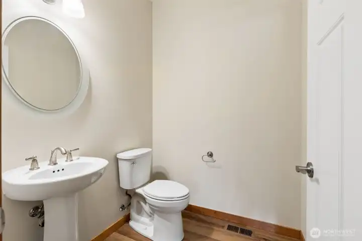Main floor bathroom