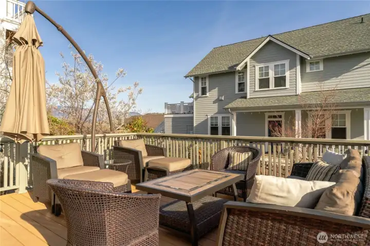 ... and many cozy conversations.