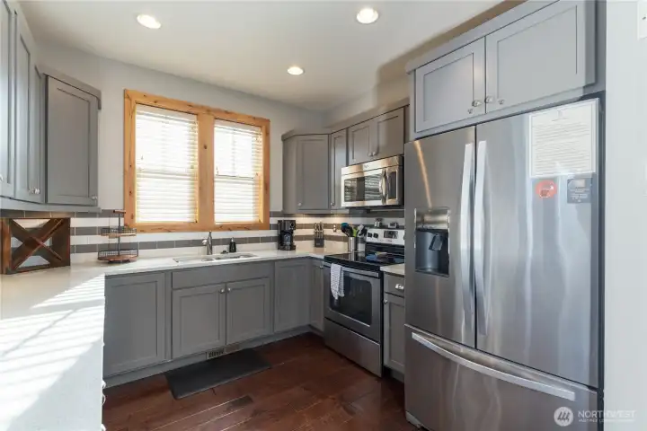 Stainless steel appliances