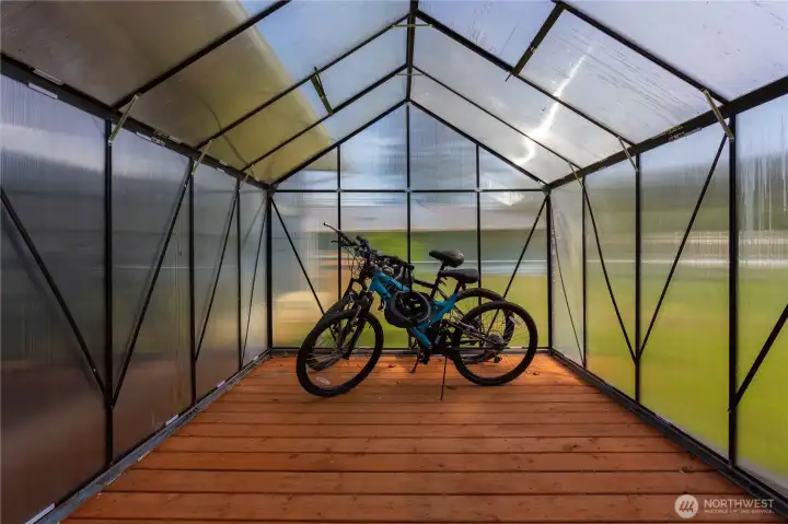 Greenhouse clean & ready for your plants