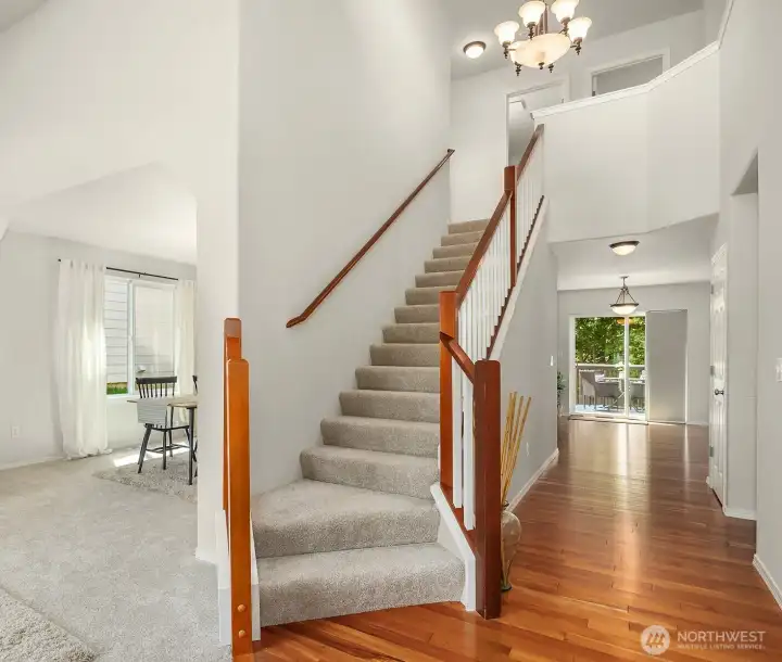 Stunning hardwood floors