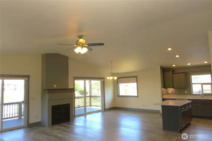 The home is thoughtfully designed with an open-concept floor plan combined with modern style for everyday comfort! The home is thoughtfully designed with an open-concept floor plan combined with modern style for everyday comfort!