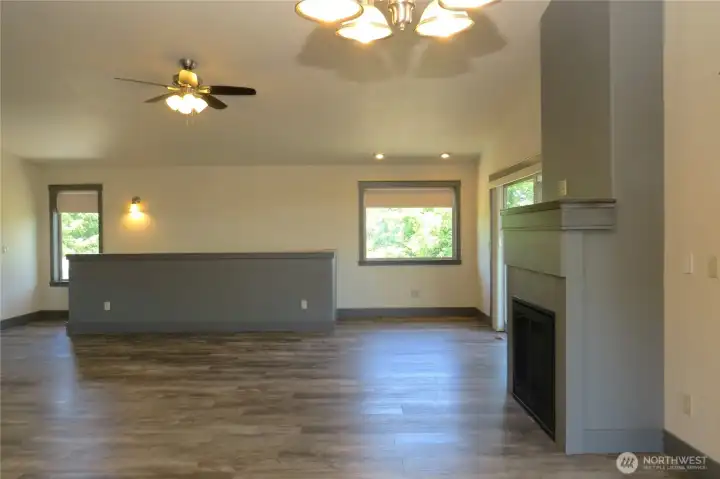 View of the spacious great room showing the flexibility of any lifestyle! View of the spacious great room showing the flexibility of any lifestyle!
