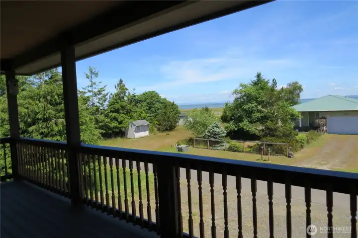 The two story home offers breathtaking views of the Olympic Mountains from the expansive covered Trex deck! The two story home offers breathtaking views of the Olympic Mountains from the expansive covered Trex deck!