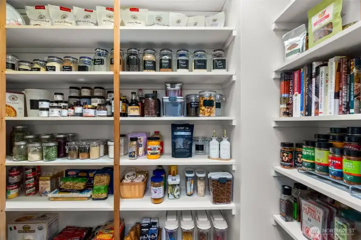 A big house needs a big pantry!
