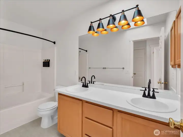 Updated countertops and fixtures