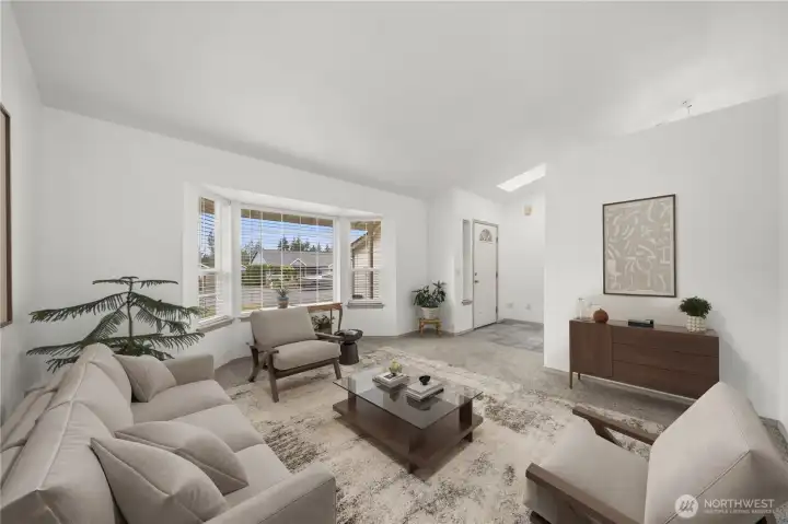 Large family room virtually staged! Large family room virtually staged!
