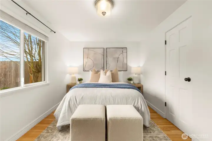 Large primary bedroom