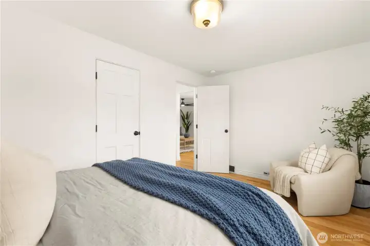 Large primary bedroom