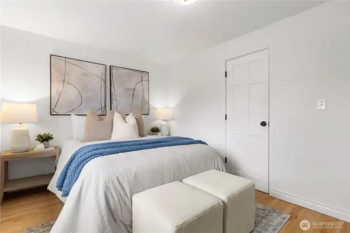 Large primary bedroom