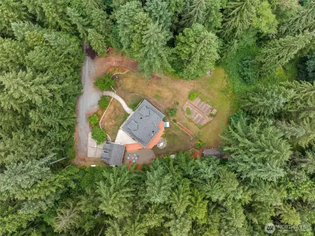 This is one of the most private lots you can find