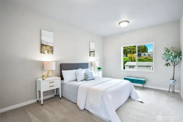 Photographs are for illustrative purposes only. Features, finishes, interior/exterior colors, landscaping and floorplan shown may vary from actual homes built.