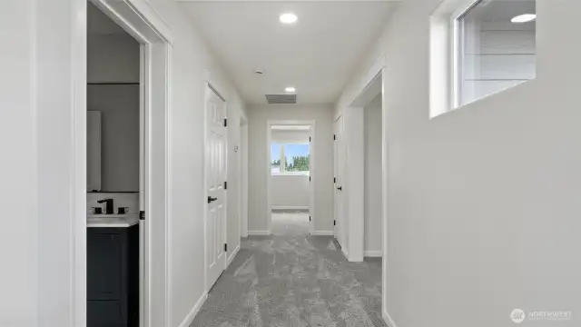 Upstairs Hallway