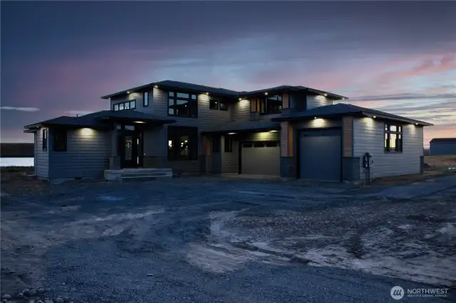 Exterior Front at Night
