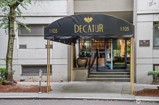 The iconic Decatur Condominium.