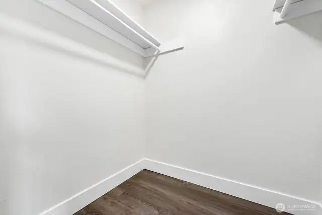 Big closet in the main hallway provides excellent additional storage.