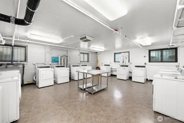 Additional free laundry in the basement