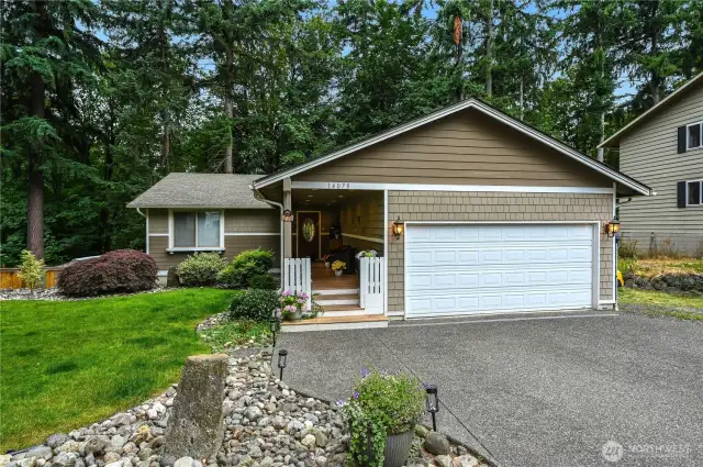 Plenty of driveway space for your needs. Side separate entry for lower level second home.